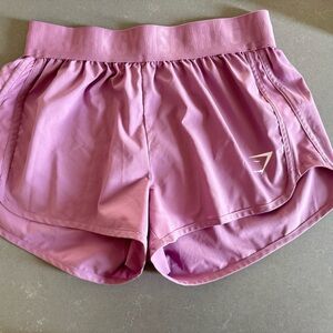 Purple gymshark shorts